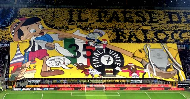 inter juve tifo