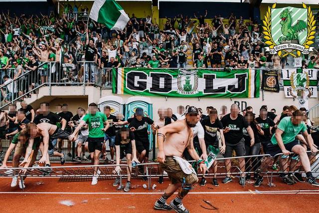 olimpija ljubljana celebration 1